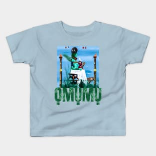 African Goddess : NNE OMUMU / OMU By Sirius us Ugo Art Kids T-Shirt